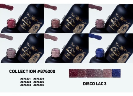 SPHYNX Lac Gel Polish Collection - Disco Lac Col 3 Reflective 60ml